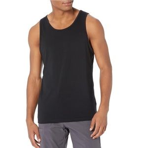 Amazon Essentials Men's Slim-Fit Tank Top In Black New With Tags Size Medium